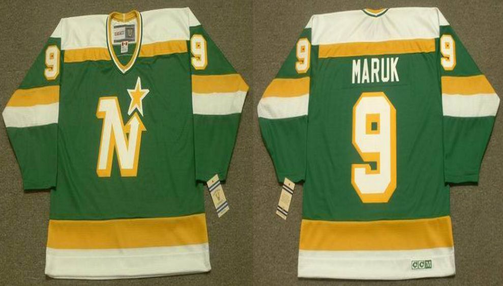 2019 Men Dallas Stars #9 Maruk Green CCM NHL jerseys